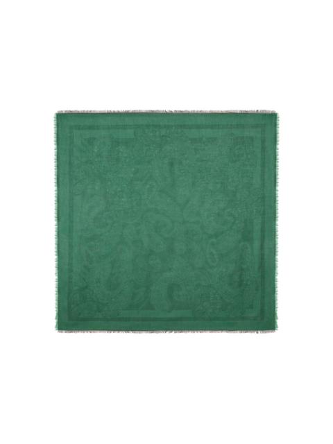 Etro paisley jacquard shawl