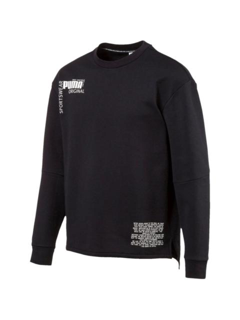 PUMA crew-neck long-sleeve sweatshirt
