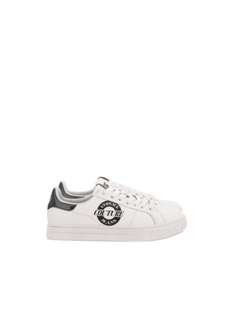 VERSACE JEANS COUTURE logo-print sneakers