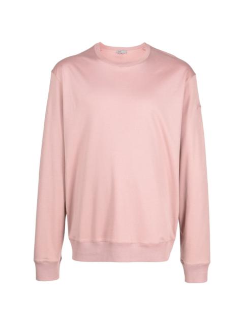 Herno long-sleeved cotton sweatshirt