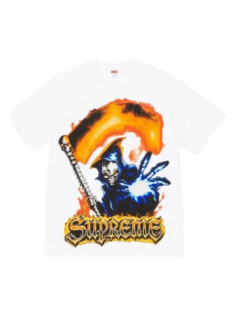 Supreme Supreme SS26 Grim Reaper T-Shirt 'White' SUP-SS26-159-WHT