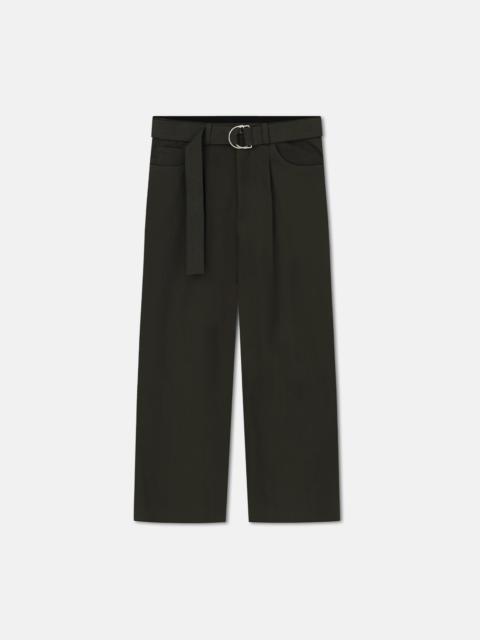 Nanushka Belted Structured Twill Pants
