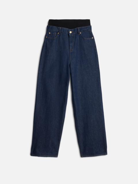7 For All Mankind BANDED SLOUCHY WIDE