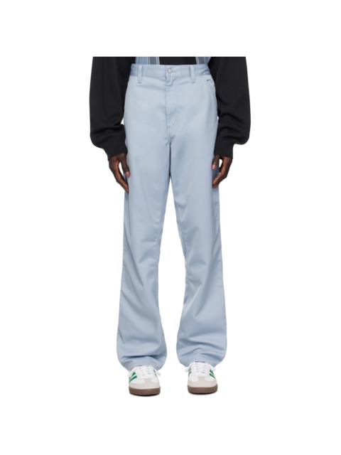 Carhartt Blue Simple Trousers