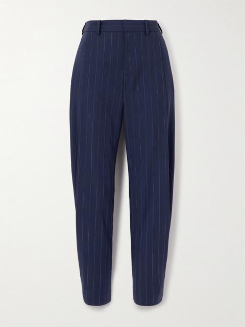 Ralph Lauren Cassidy Striped Wool-twill Pants