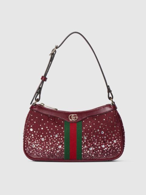 GUCCI Ophidia crystals small shoulder bag