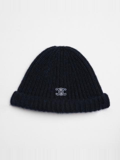 CELINE RIBBED CASHMERE BUCKET