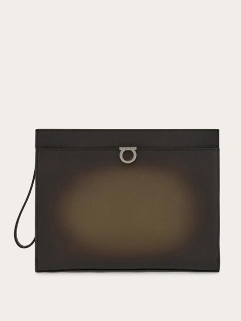 FERRAGAMO Gancini pouch