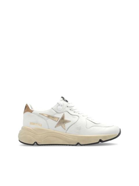 Running Sole leather sneakers
