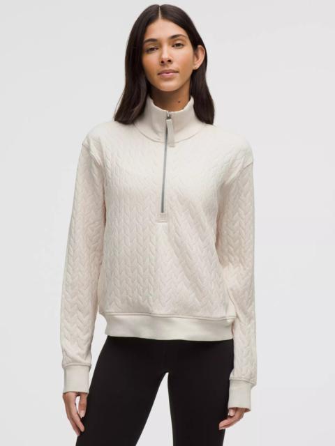 lululemon Engineered Warmth Cable-Knit Half Zip