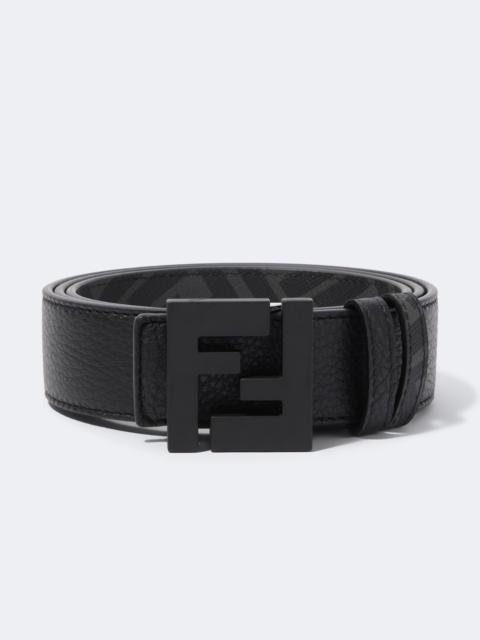 FENDI FF Zucca reversible leather belt