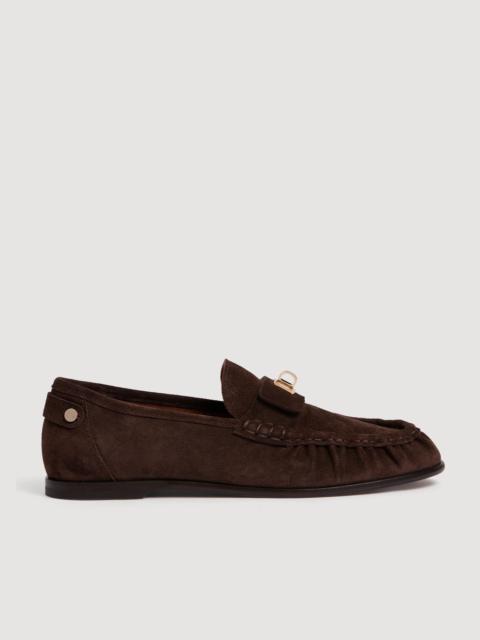 Sandro SUEDE LOAFERS WITH CLASP