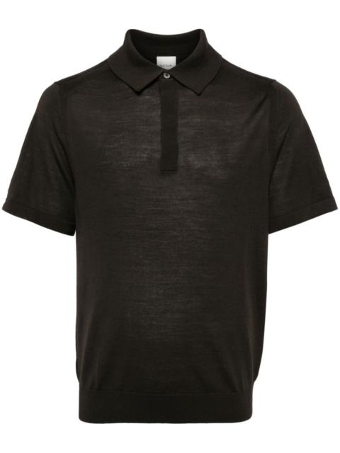 Paul Smith polo collar knitted top