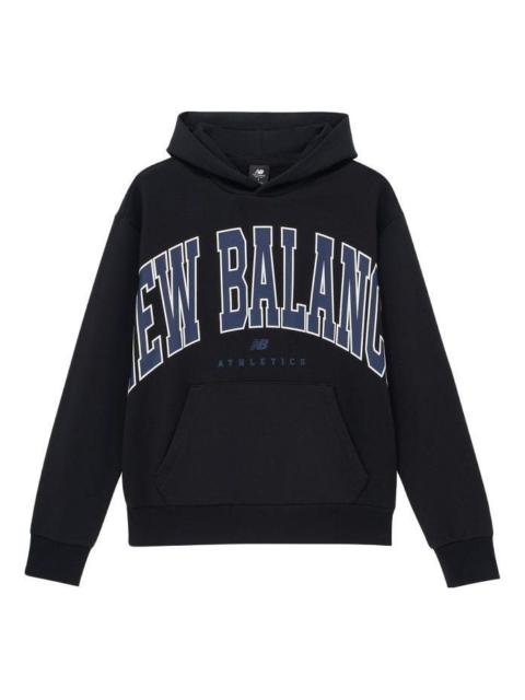 New Balance Athletics Warped Classics Sweat Hoodie 'Black' UT31550-BK