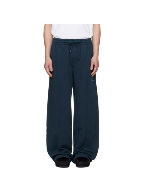 CASABLANCA Navy Géometrie Sacrée Sweatpants