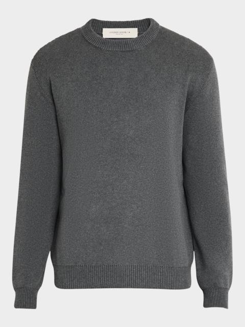 Men's Golden MS Regular Knit Crew Sweater