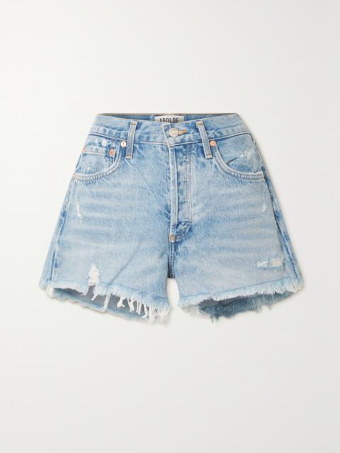 AGOLDE Parker Vintage Cutoff Organic Denim Shorts