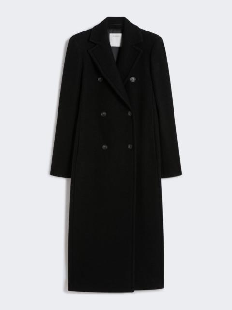 Sportmax Double-breasted coat - BLACK
