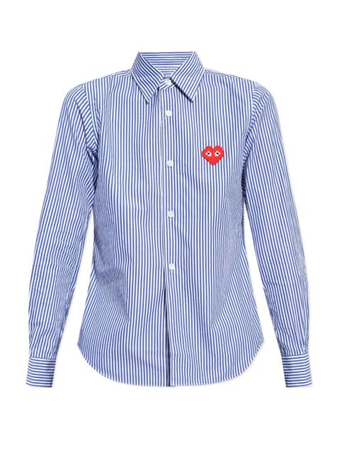 Comme des Garçons PLAY Striped shirt