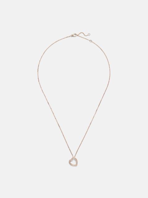 REPOSSI Antifer 18kt rose gold (750/1000) pendant necklace with diamonds