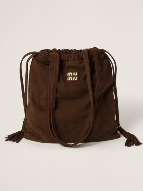 Miu Miu Joie suede bag