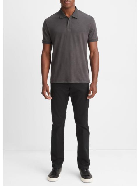 Vince Classic Slub Polo Shirt