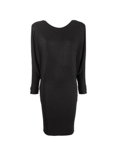 ALEXANDRE VAUTHIER wide-shoulder knitted dress