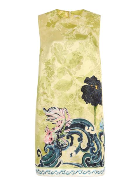 ALÉMAIS Rochester Jacquard Mini Dress multi