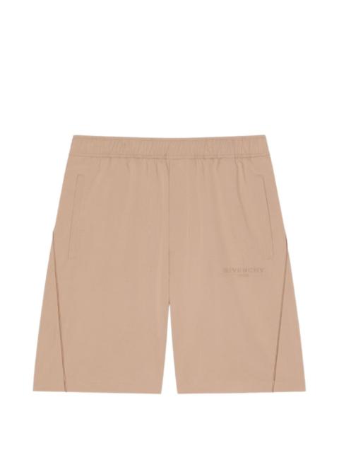 Givenchy logo-print elasticated shorts