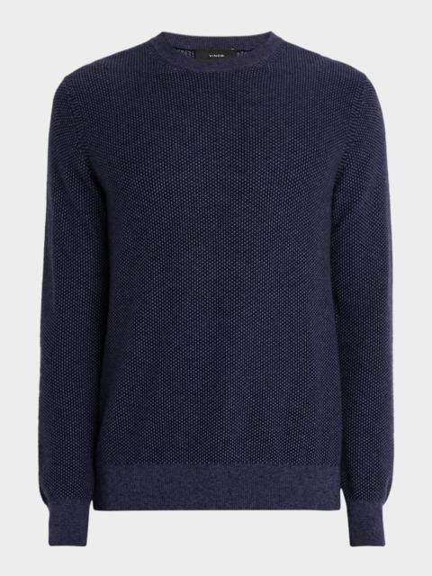 Vince Men's Geometric Jacquard Sweater