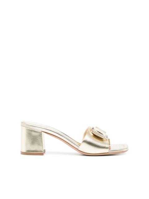 FERRAGAMO Platino 70mm sandals