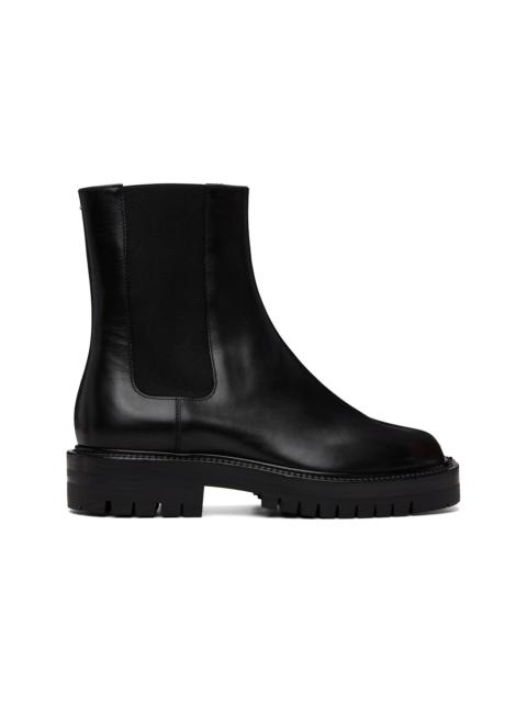 Maison Margiela Black Tabi County Chelsea Boots