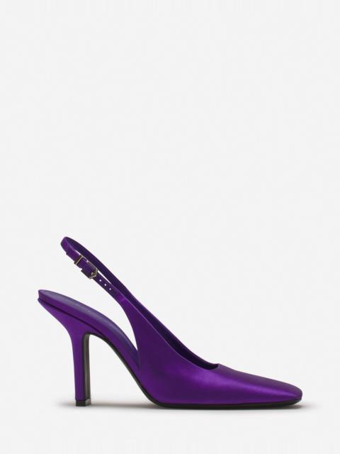 Lanvin MESURE SATIN PUMPS