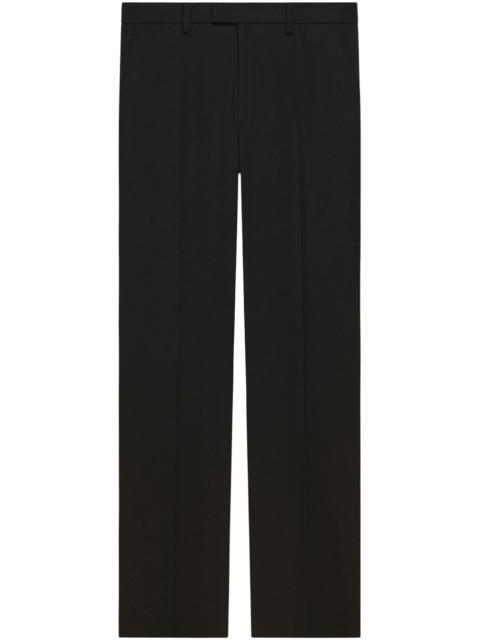 courrèges wool tailored trousers