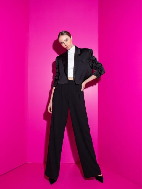 Alice + Olivia POMPEY HIGH WAISTED PLEATED PANTS