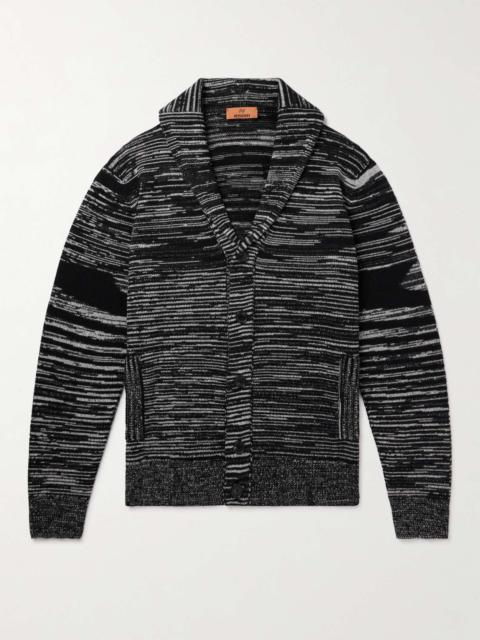 Missoni Shawl-Collar Space-Dyed Cashmere Cardigan