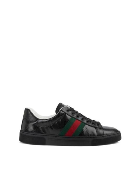 GUCCI Ace web-detail sneakers