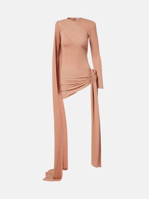THE NEW ARRIVALS ILKYAZ OZEL Draped gathered minidress