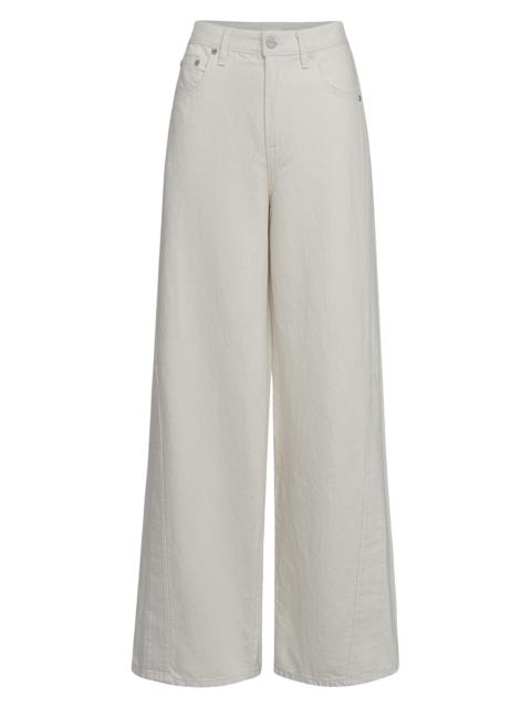 TWP Women's Almost Famous Wide-Leg Jeans - Natural