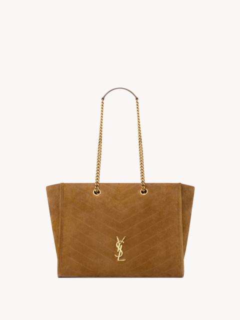 SAINT LAURENT NIKI SHOPPING IN SUEDE