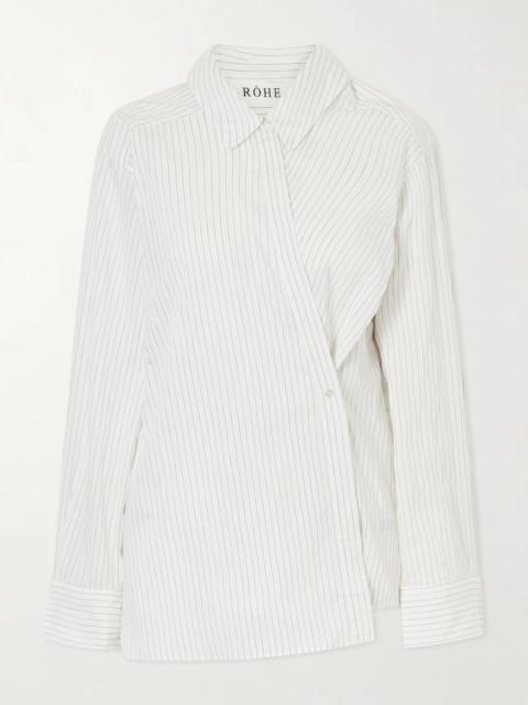 RÓHE Sabi Striped Crepon Shirt
