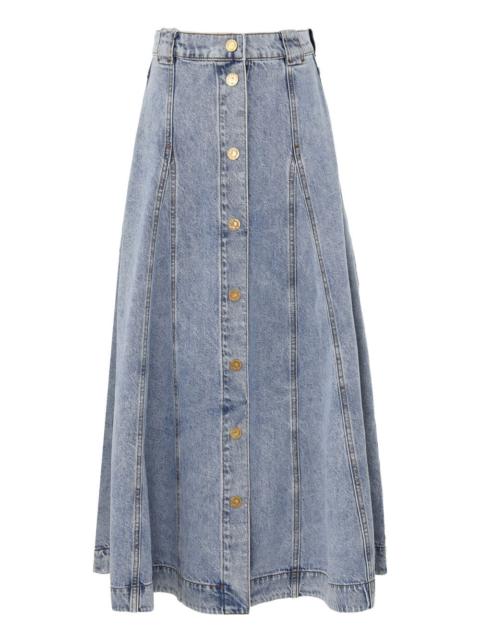 Zimmermann DENIM FLARE SKIRT