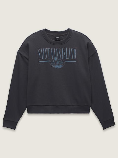 Retro Isle Graphic Crew Sweatshirt