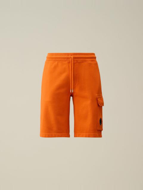 C.P. Company Cotton Diagonal Fleece Cargo Shorts