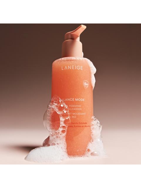 Laneige Balance Mode Rice Foaming Deep Cleanser