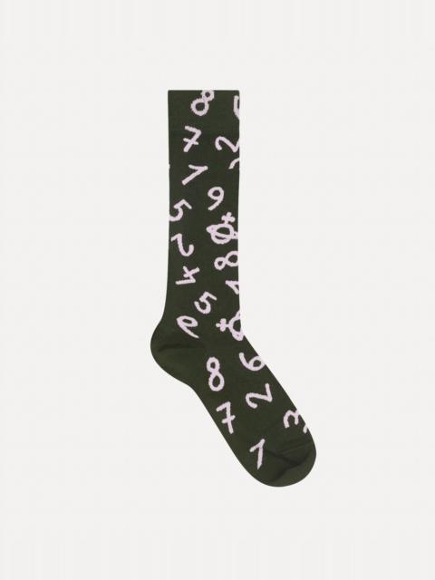 Vivienne Westwood NUMBERS SOCKS