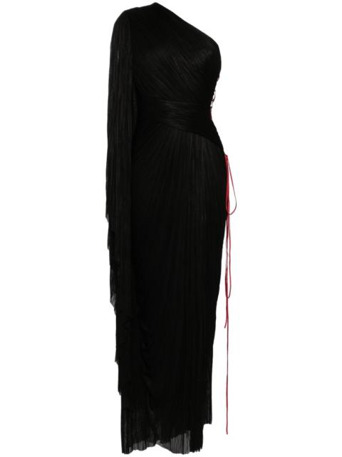 MARIA LUCIA HOHAN draped one-shoulder maxi dress