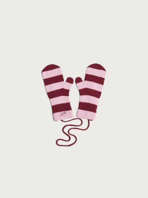 DAMSON MADDER. Damson Madder String Mittens