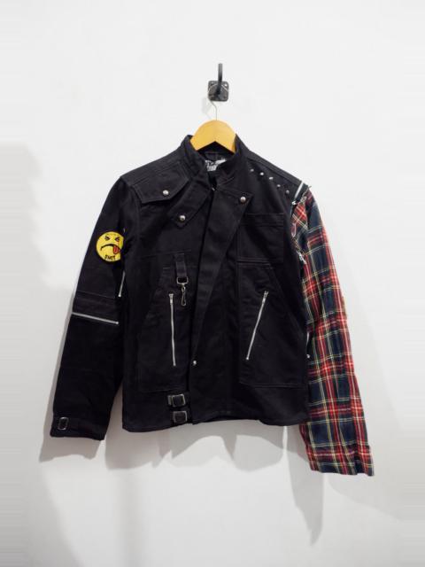 Hysteric Glamour Punk harajuku style bondage triple 666 original jacket