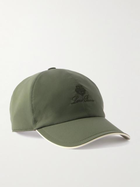 Loro Piana Logo-Embroidered Storm System® Shell Baseball Cap